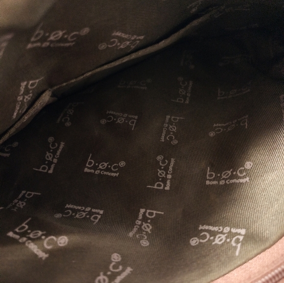 New B O.C. Brown Faux Leather Crossbody Bag - Picture 4 of 5